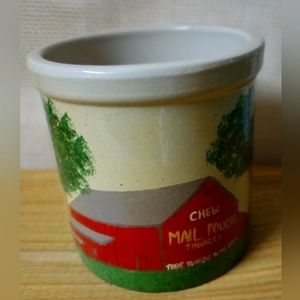 Robinson Ransbottom Signed Tobacco Chew Crock